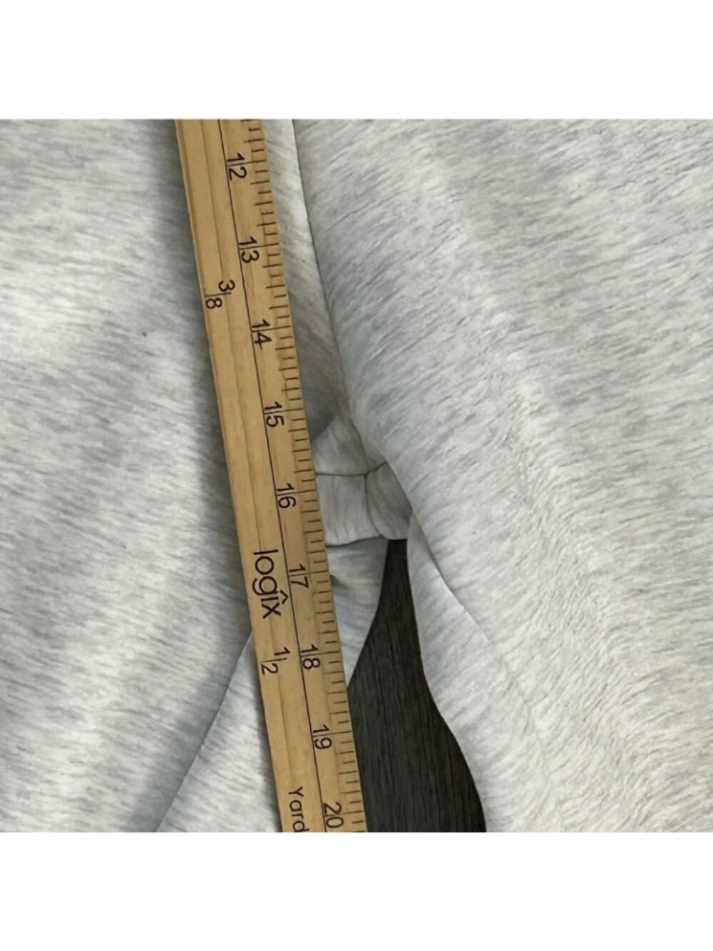 Nike Sweatpants Womens XL Gray Wide Leg Knit Baggy Lounge Pleated Tech Fleece - Picture 11 of 14